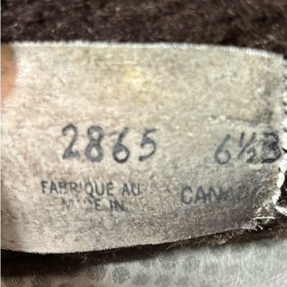 Fabrique AU Made in Canada Leather Booties, Size 6.5 B, Black - Picture 6 of 7